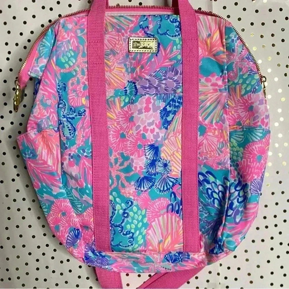 Lilly Pulitzer Picnic Backpack Cooler - Picture 2 of 9